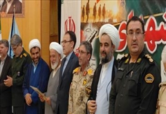 برگزاری یادواره شهدای والامقام شهرستان پارس‌آباد با حضور مسئولان و مردم